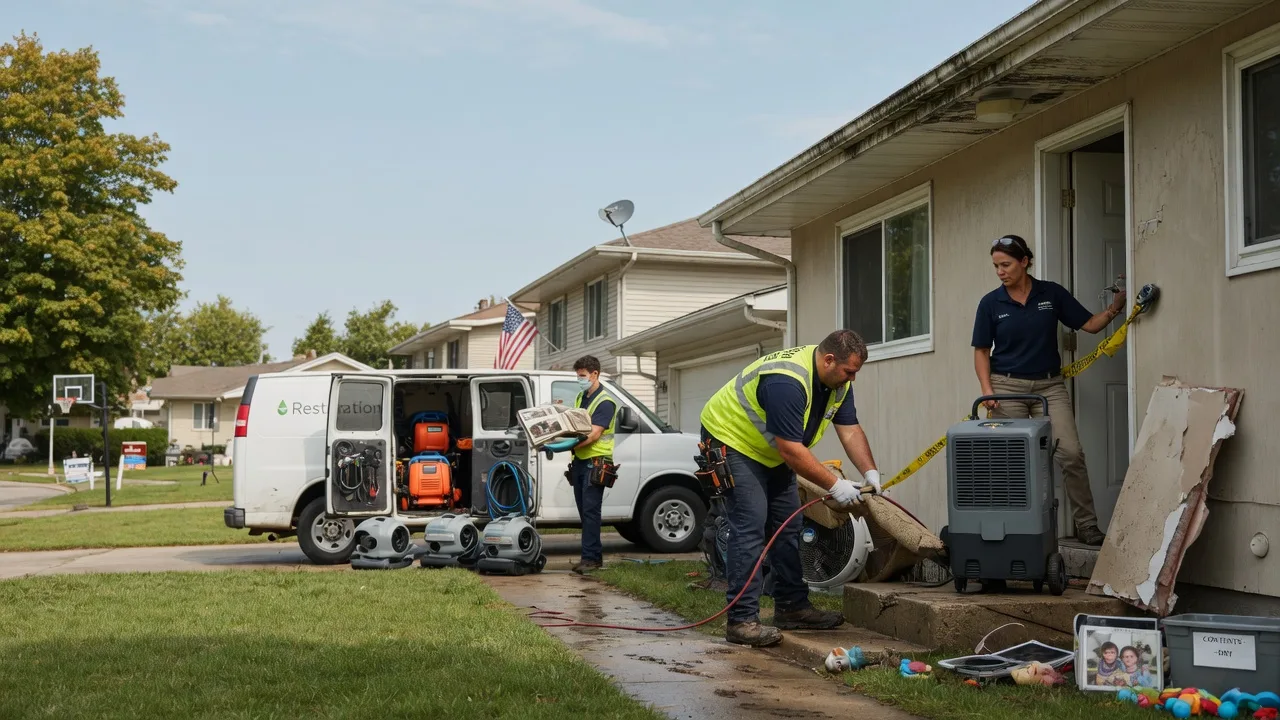 Water Damage Restoration in Bradenville, PA near me